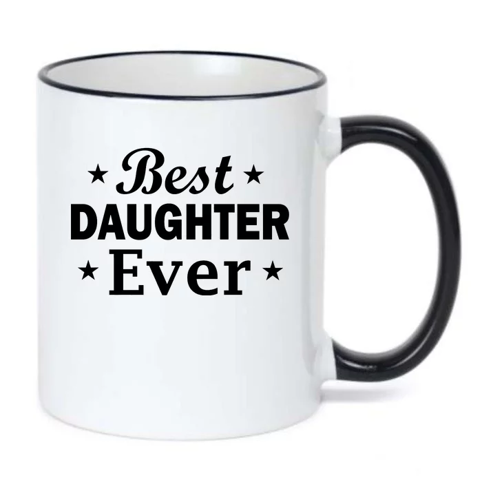 Best Daughter Ever Black Color Changing Mug