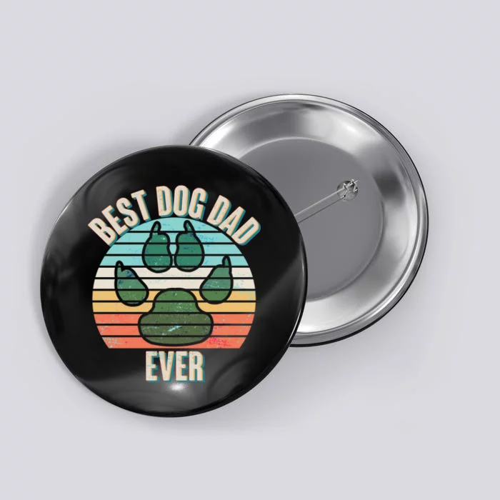 Best Dog Dad Ever Button