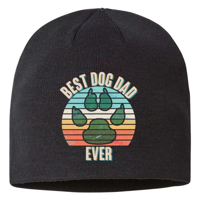 Best Dog Dad Ever 8 1/2in Sustainable Knit Beanie