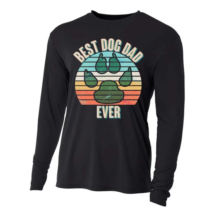 Best Dog Dad Ever Cooling Performance Long Sleeve Crew