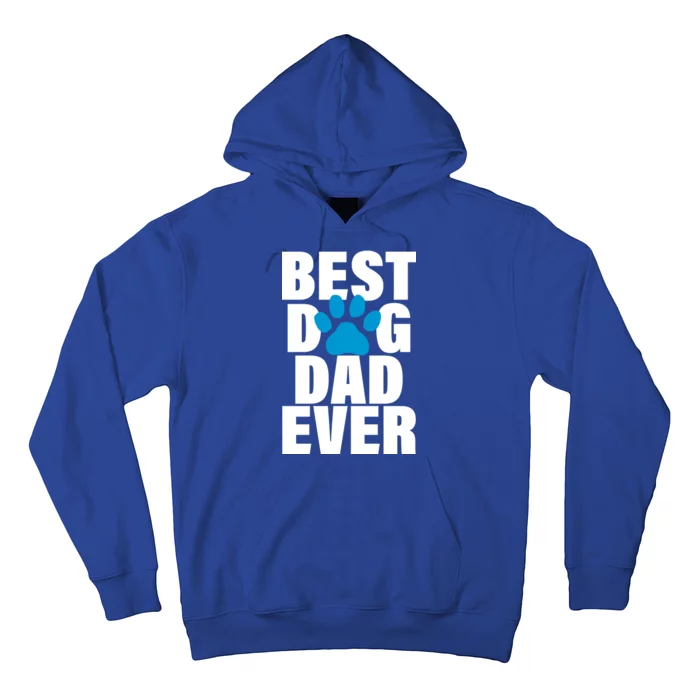 Best Dog Dad Ever Paw Hoodie