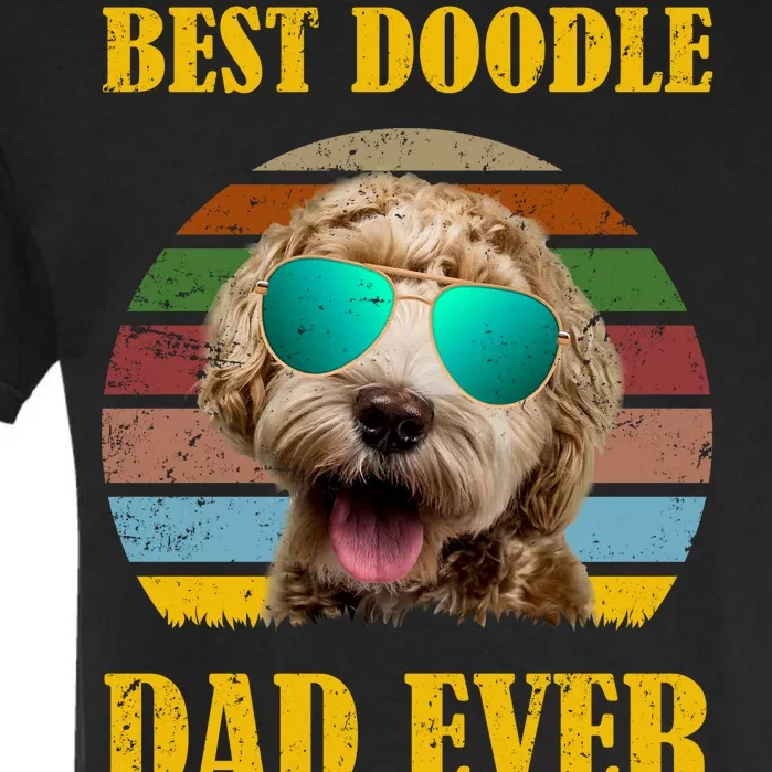 Best Doodle Dad Ever Garment-Dyed Heavyweight T-Shirt