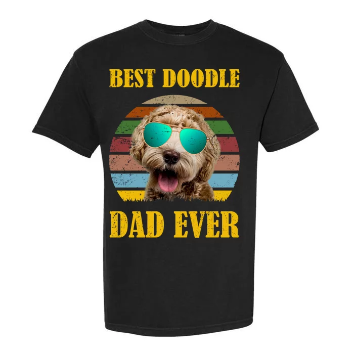 Best Doodle Dad Ever Garment-Dyed Heavyweight T-Shirt