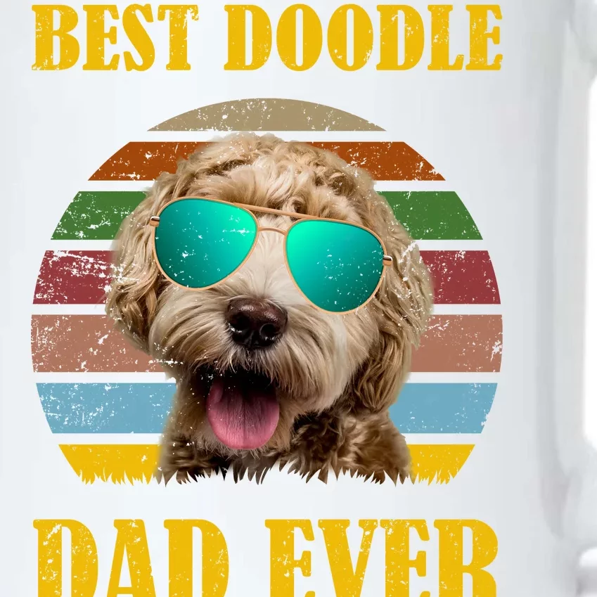 Best Doodle Dad Ever Black Color Changing Mug