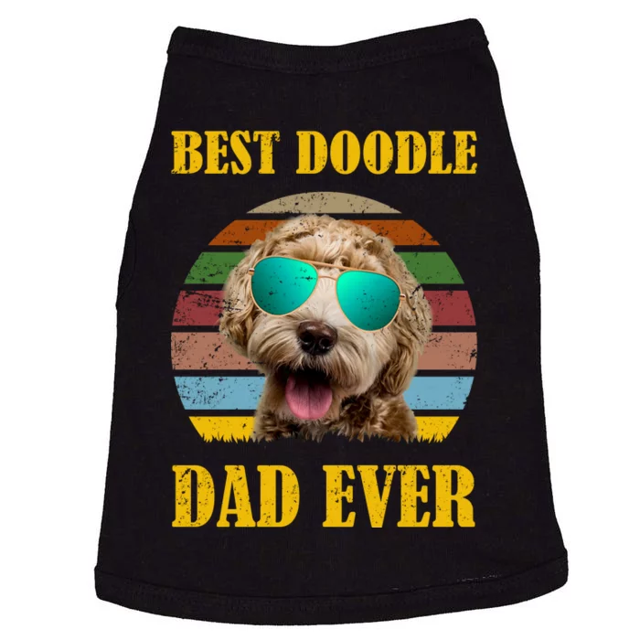 Best Doodle Dad Ever Doggie Tank