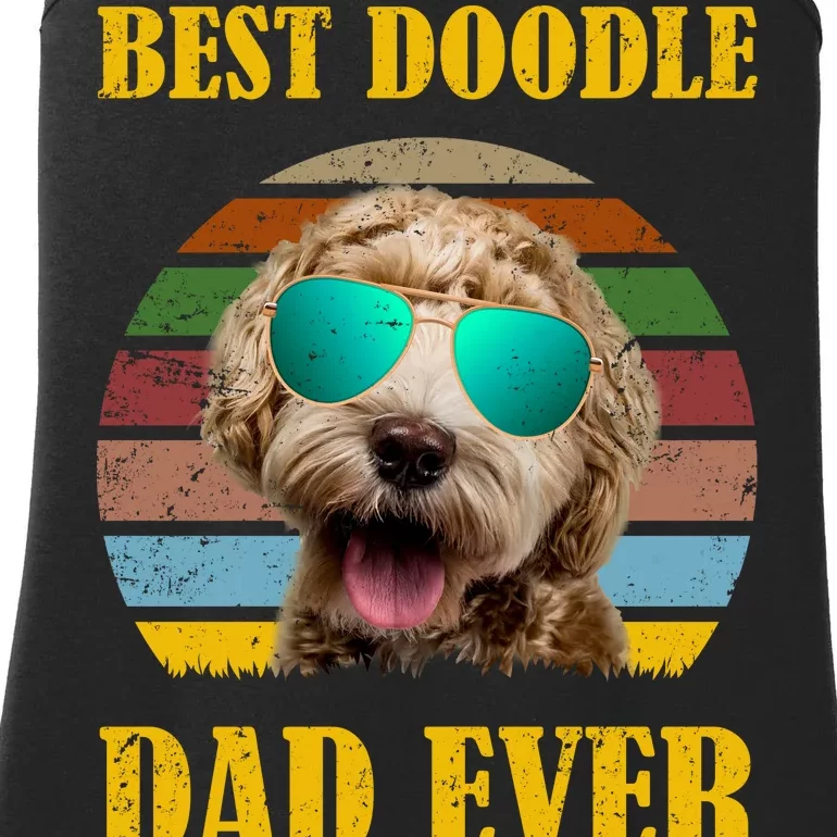 Best Doodle Dad Ever Ladies Essential Tank