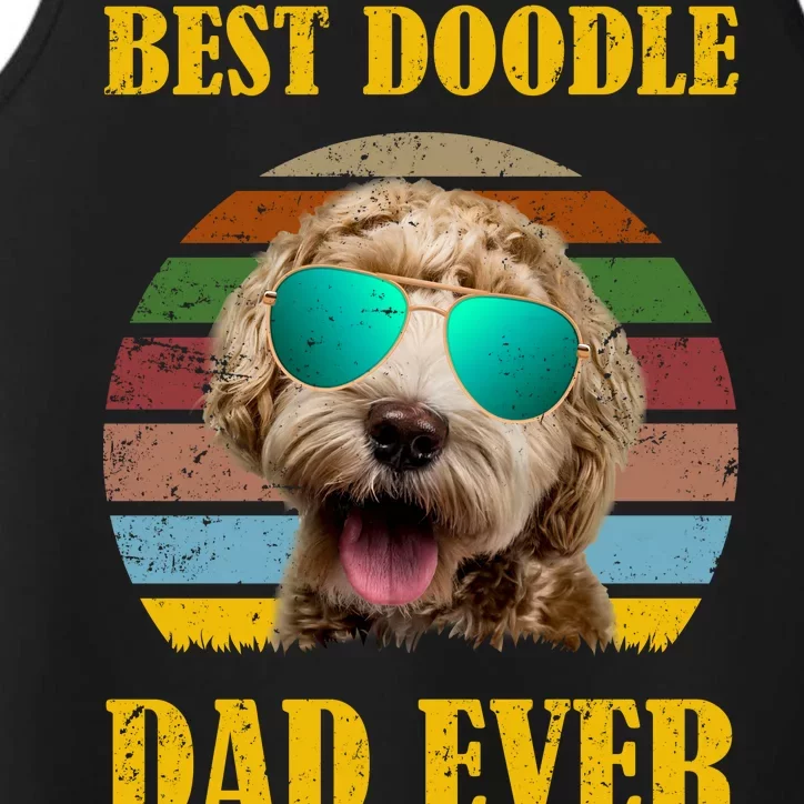 Best Doodle Dad Ever Performance Tank