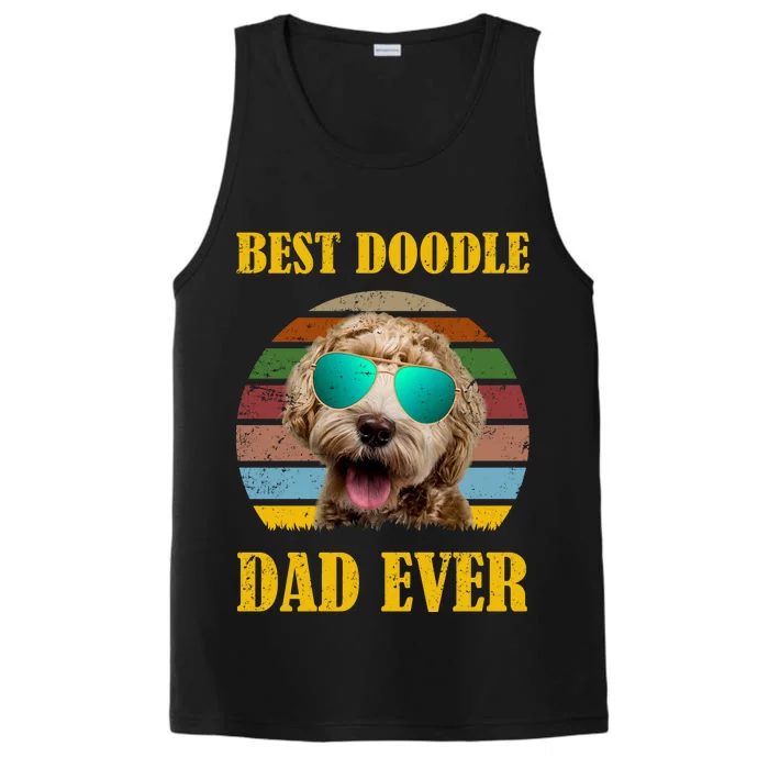 Best Doodle Dad Ever Performance Tank