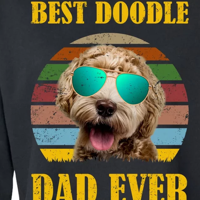 Best Doodle Dad Ever Cropped Pullover Crew