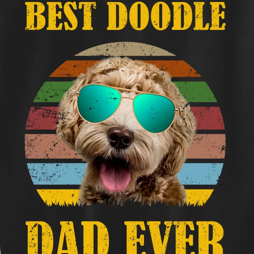 Best Doodle Dad Ever Kids Sweatshirt