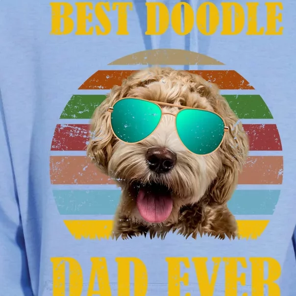 Best Doodle Dad Ever Unisex Surf Hoodie