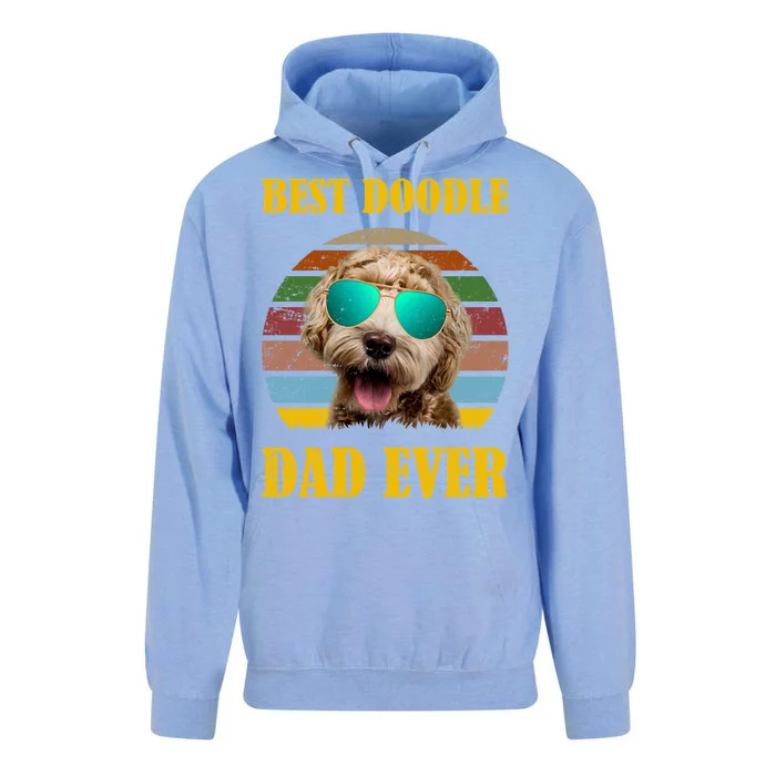 Best Doodle Dad Ever Unisex Surf Hoodie