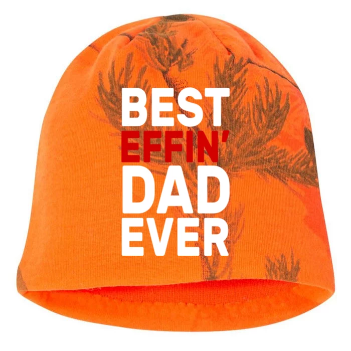 Best Effin Dad Ever Kati - Camo Knit Beanie