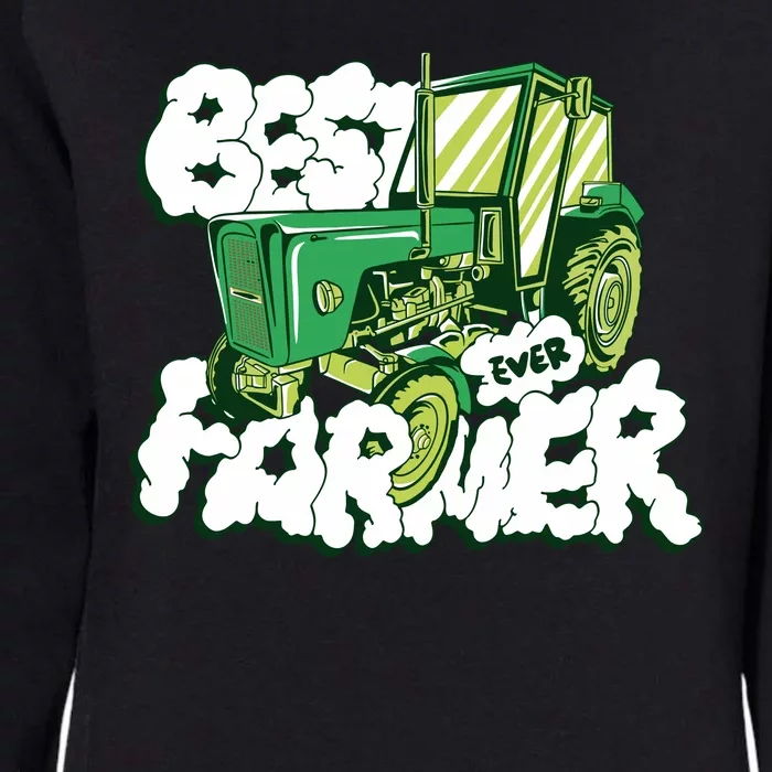 Best Farmer Ever Womens California Wash Sweatshirt