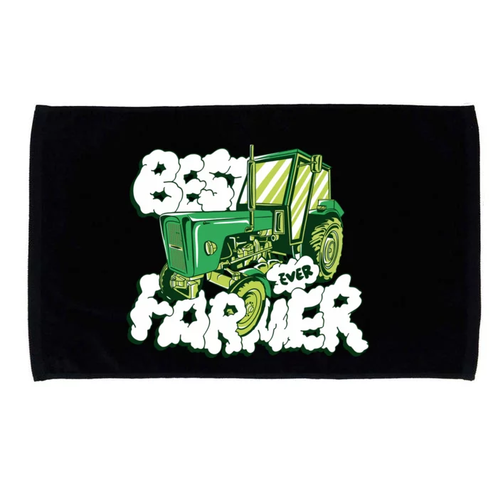 Best Farmer Ever Microfiber Hand Towel