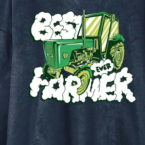 Best Farmer Ever Hooded Wearable Blanket