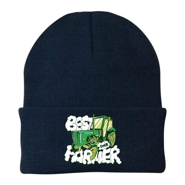 Best Farmer Ever Knit Cap Winter Beanie