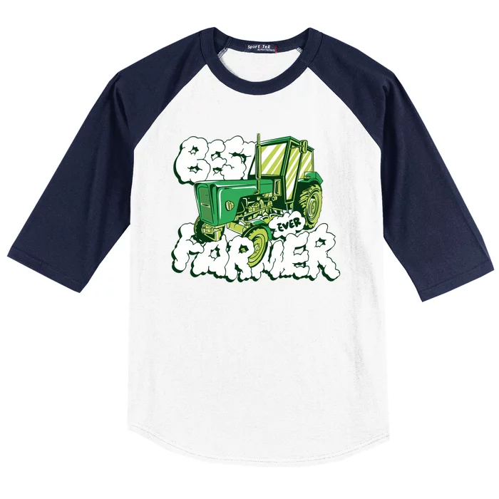 Best Farmer Ever Baseball Sleeve Shirt