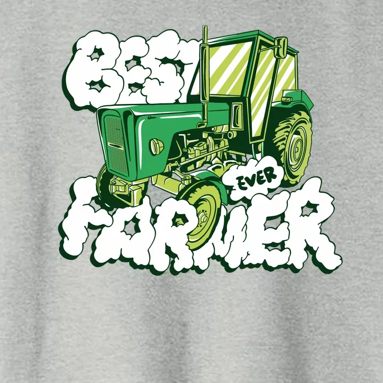 Best Farmer Ever Women's Crop Top Tee