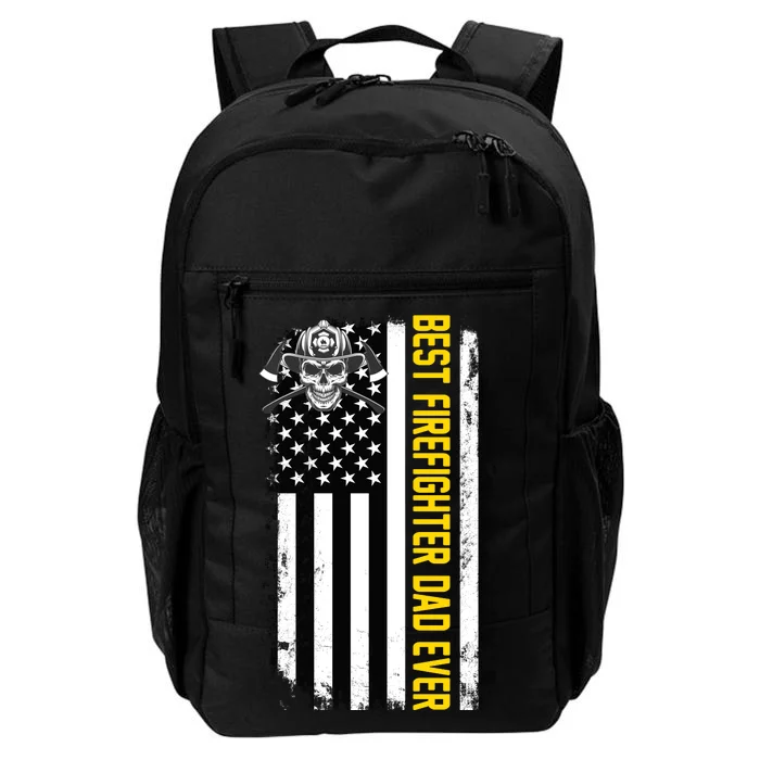 Best Firefighter Dad Ever Flag Daily Commute Backpack