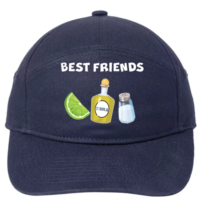 Best Friends Lime Tequila Salt 7-Panel Snapback Hat