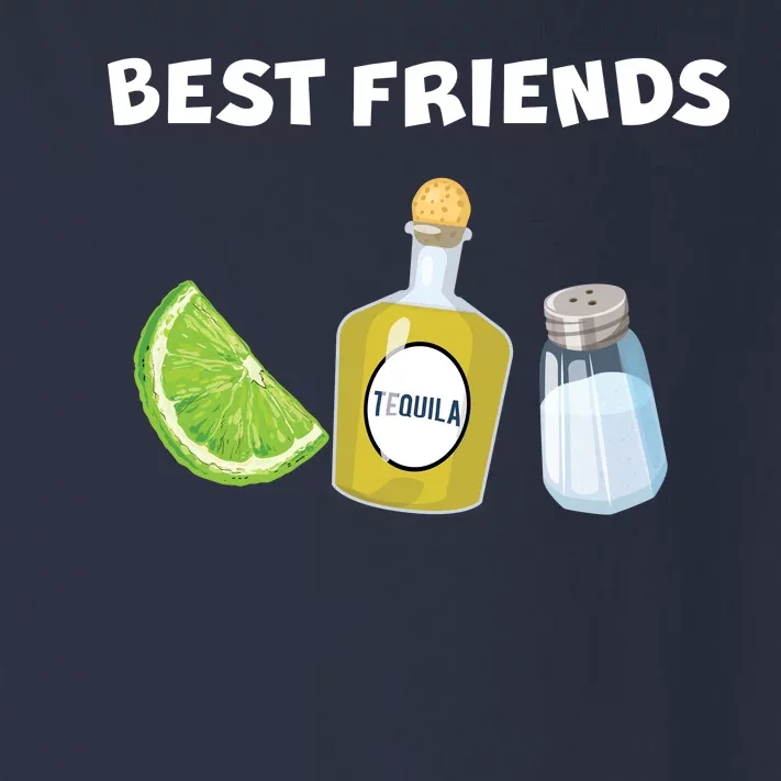 Best Friends Lime Tequila Salt Toddler Long Sleeve Shirt