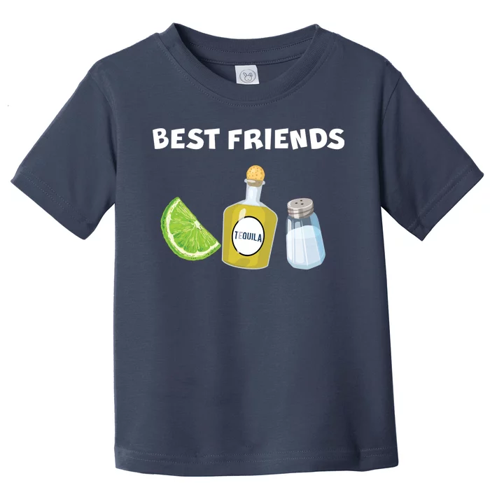 Best Friends Lime Tequila Salt Toddler T-Shirt