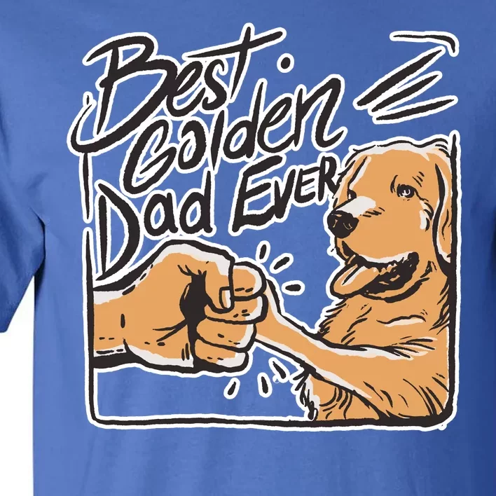 Best Golden Dad Ever Tall T-Shirt