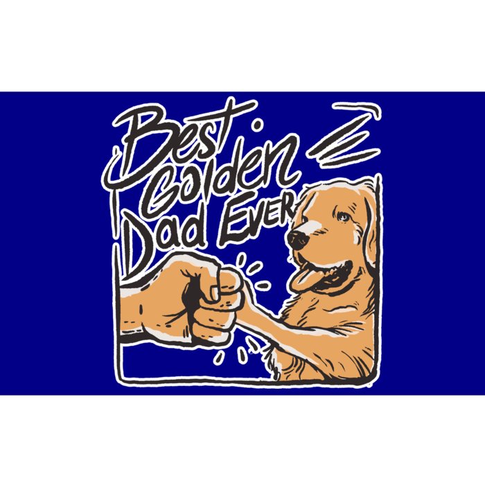 Best Golden Dad Ever Bumper Sticker