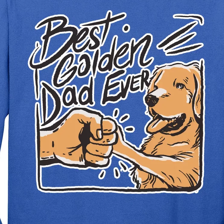 Best Golden Dad Ever Tall Long Sleeve T-Shirt