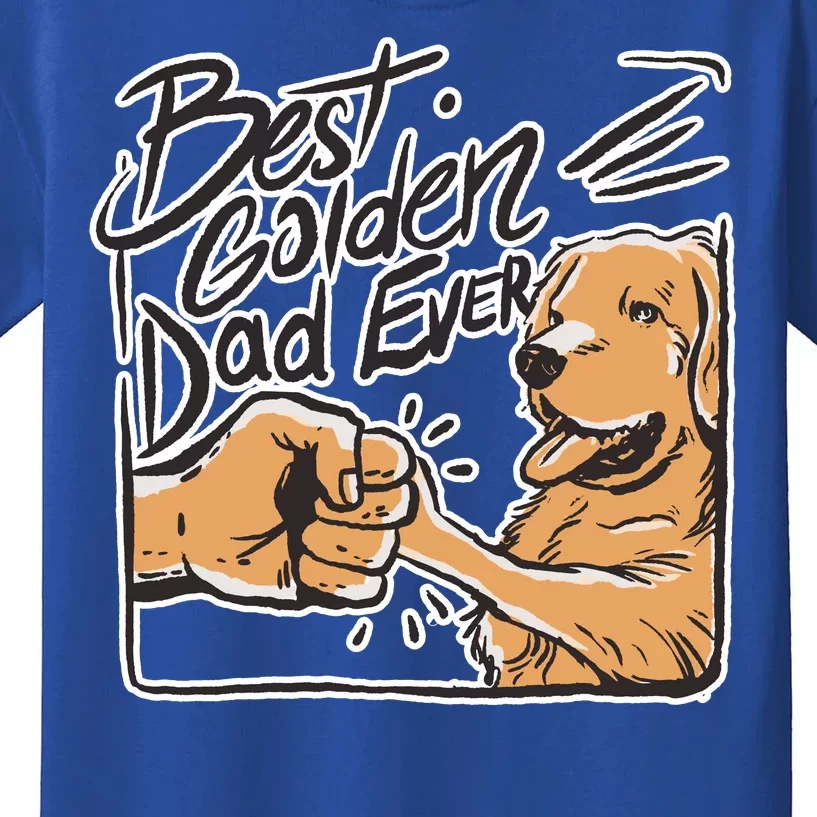 Best Golden Dad Ever Kids T-Shirt