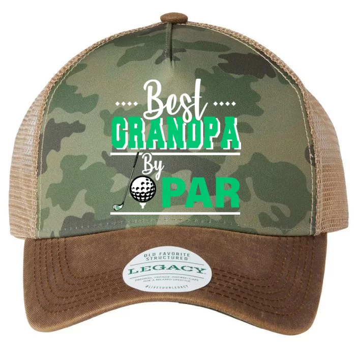 Best Grandpa By Par Legacy Tie Dye Trucker Hat