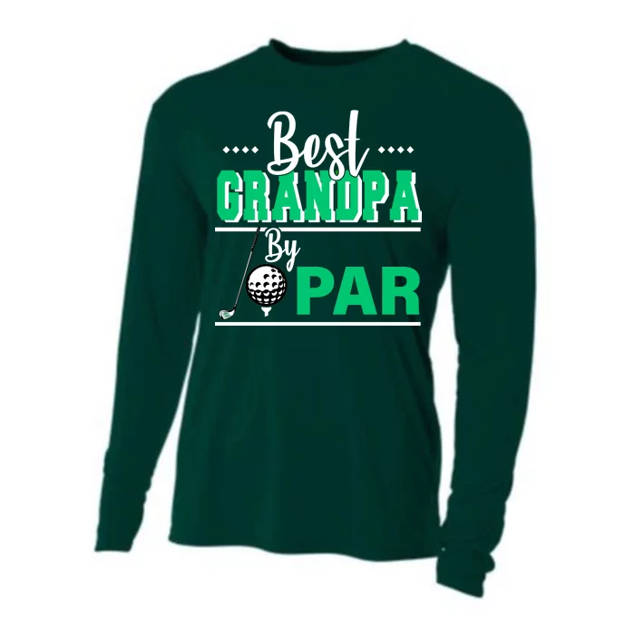 Best Grandpa By Par Cooling Performance Long Sleeve Crew