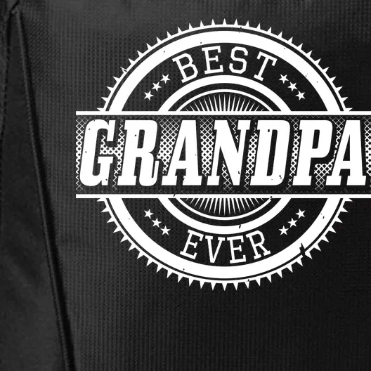 Best Grandpa Ever City Backpack