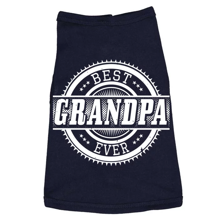 Best Grandpa Ever Doggie Tank