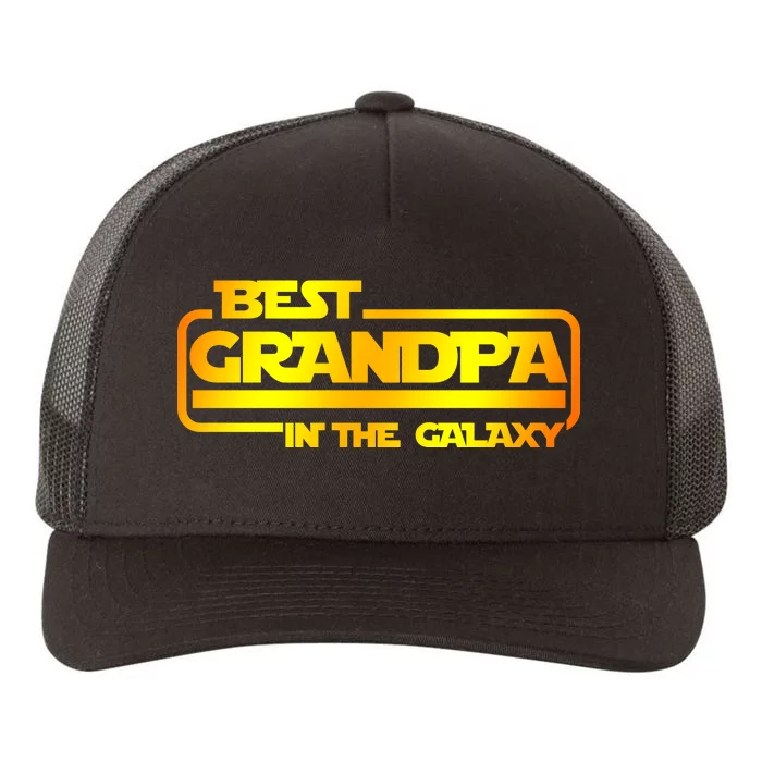 Best Grandpa In The Galaxy Funny Yupoong Adult 5-Panel Trucker Hat