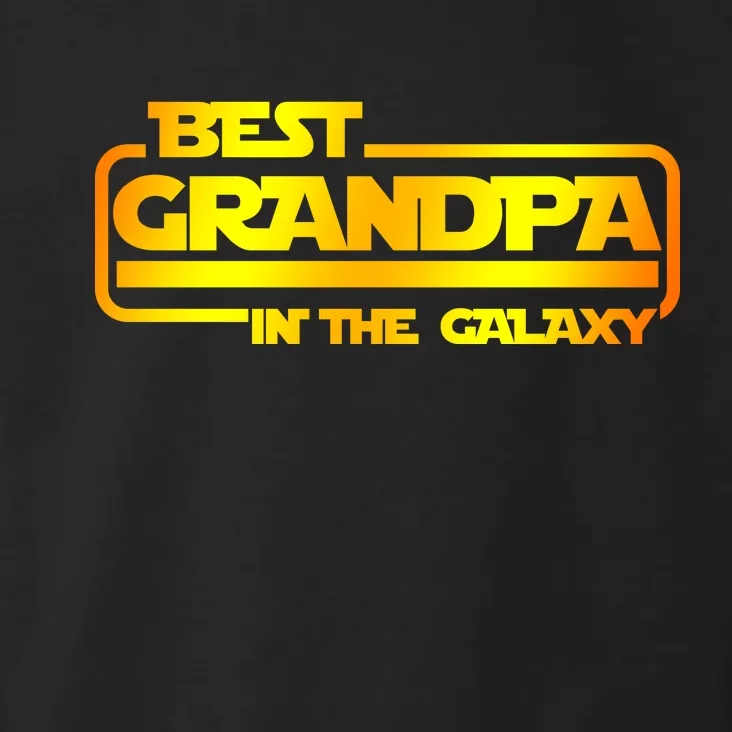 Best Grandpa In The Galaxy Funny Toddler Hoodie