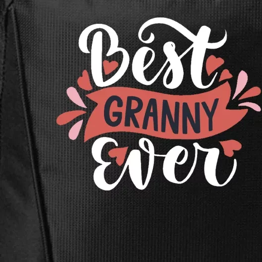 Best Granny Ever Hearts City Backpack