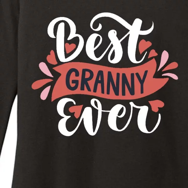 Best Granny Ever Hearts Womens CVC Long Sleeve Shirt