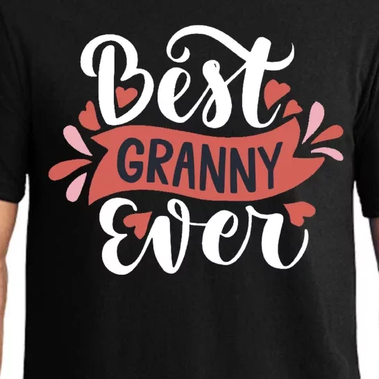 Best Granny Ever Hearts Pajama Set