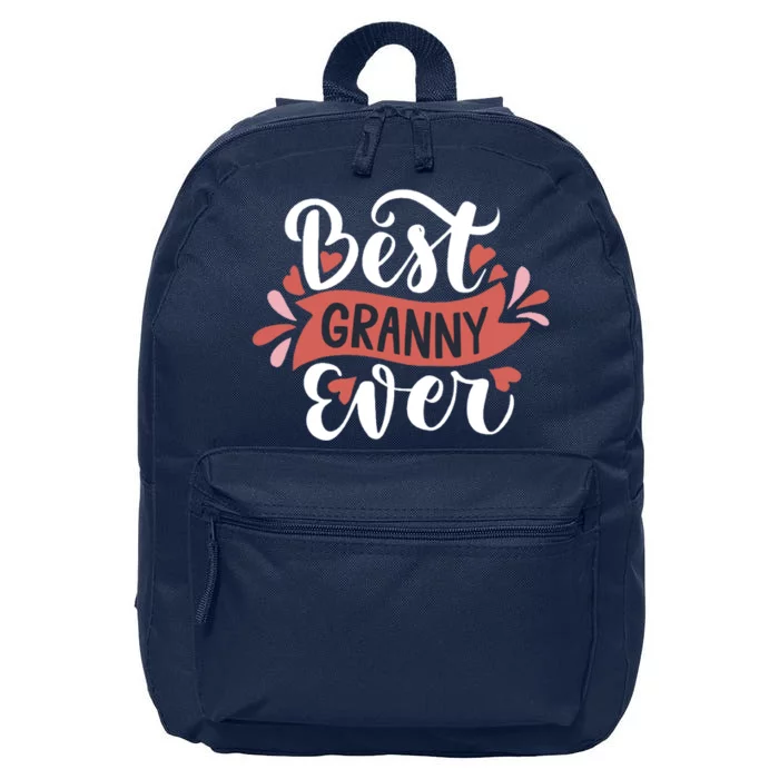 Best Granny Ever Hearts 16 in Basic Backpack