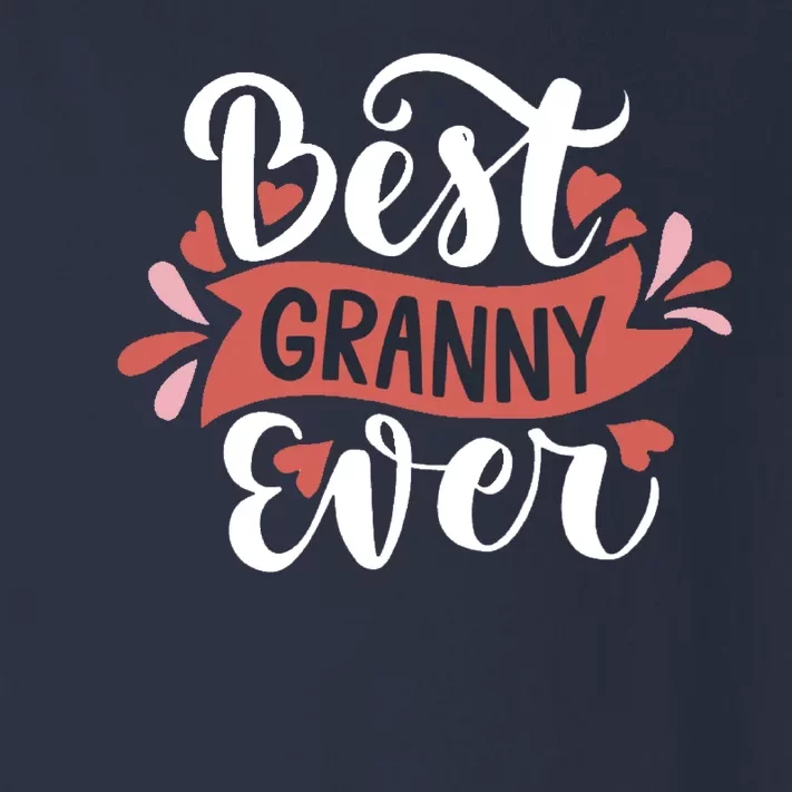 Best Granny Ever Hearts Toddler Long Sleeve Shirt