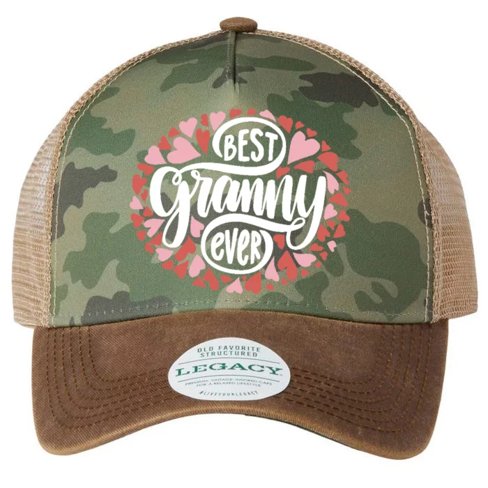 Best Granny Ever Loving Grandmother Legacy Tie Dye Trucker Hat