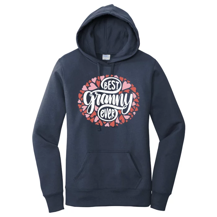 Best Granny Ever Loving Grandmother Women's Pullover Hoodie