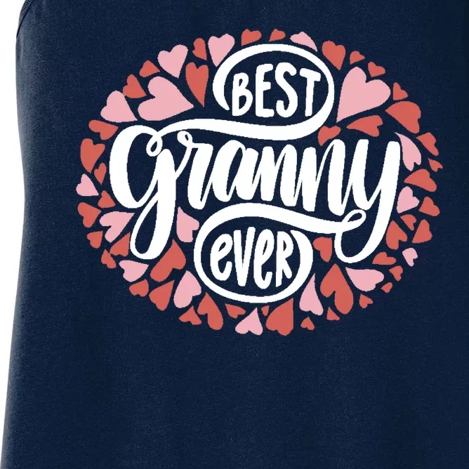 Best Granny Ever Loving Grandmother Women's Racerback Tank