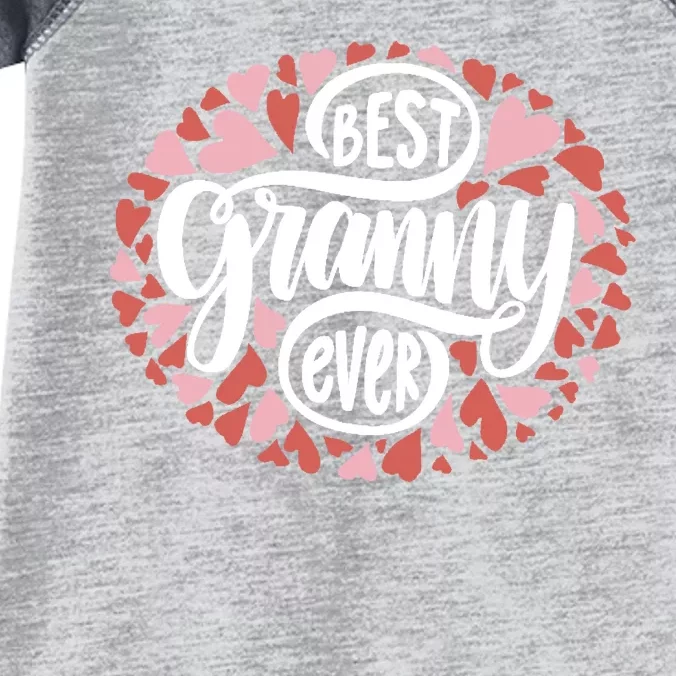 Best Granny Ever Loving Grandmother Infant Baby Jersey Bodysuit