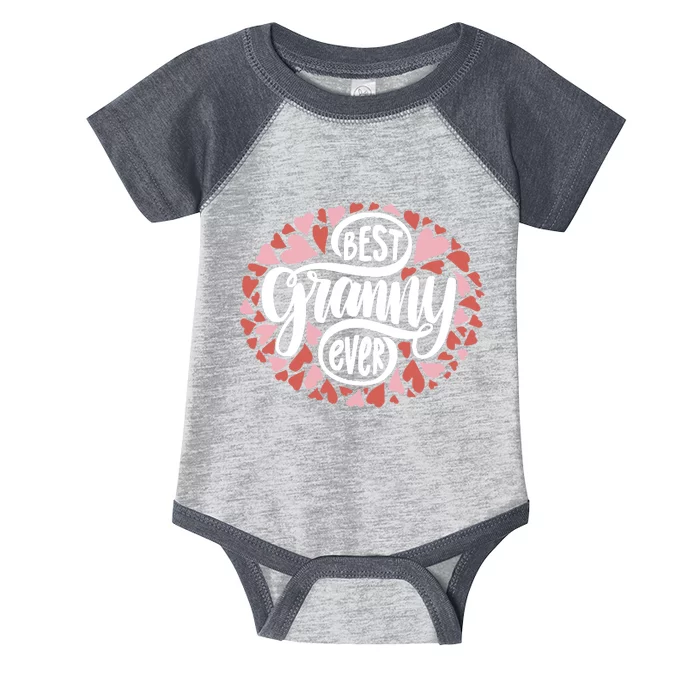 Best Granny Ever Loving Grandmother Infant Baby Jersey Bodysuit