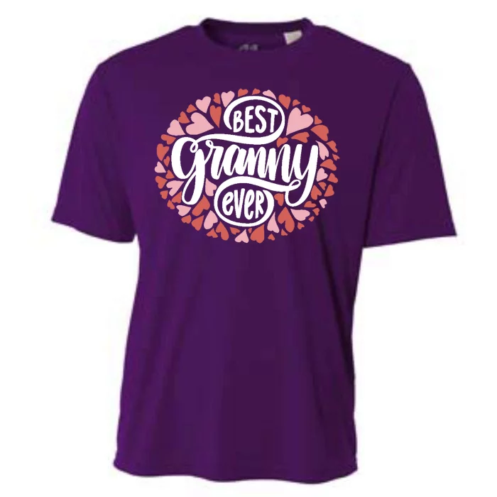 Best Granny Ever Loving Grandmother Cooling Performance Crew T-Shirt