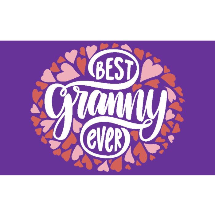 Best Granny Ever Loving Grandmother Bumper Sticker