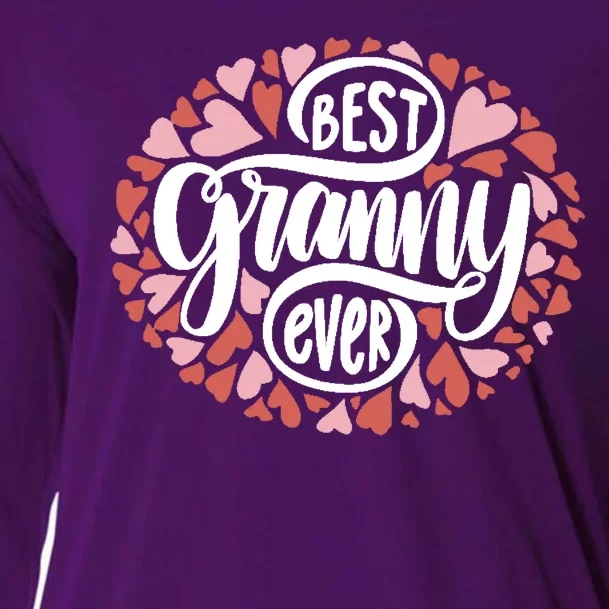 Best Granny Ever Loving Grandmother Cooling Performance Long Sleeve Crew